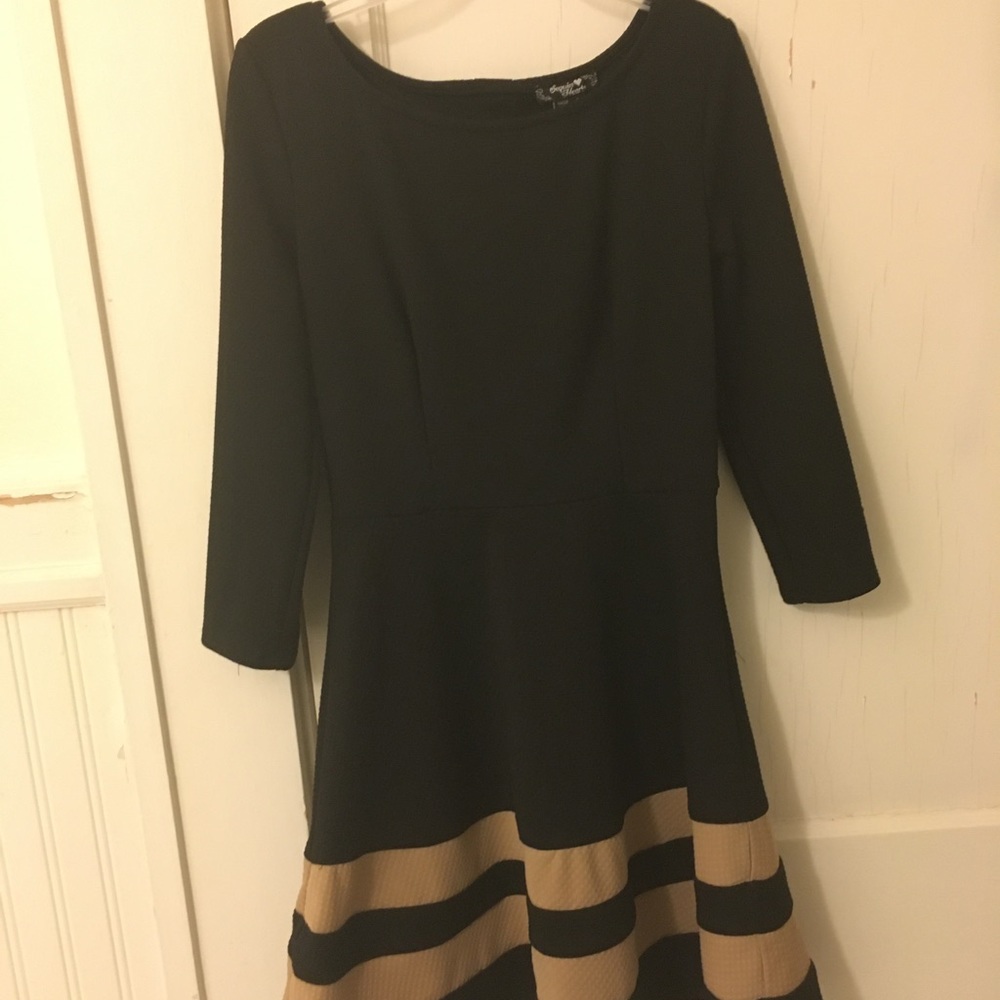 black dress